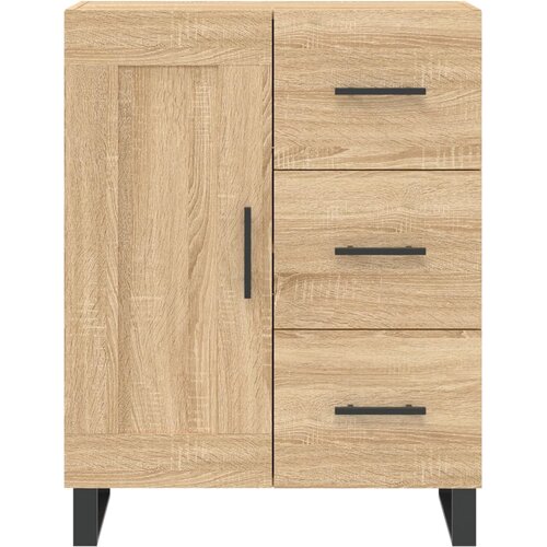  Komoda boja hrasta sonome 69,5x34x90 cm od konstruiranog drva Slike
