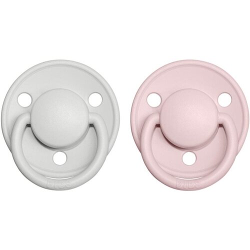Bibs De Lux Natural Rubber Size 2: 6+ months duda Haze / Blossom 2 kos Cene