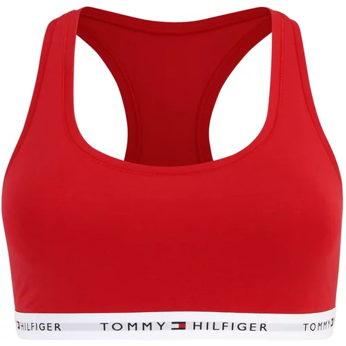 Tommy Hilfiger Underwear Plus Nedrček rdeča / črna / off-bela