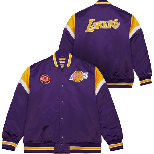 Mitchell And Ness los angeles lakers heavyweight satin jakna Cene
