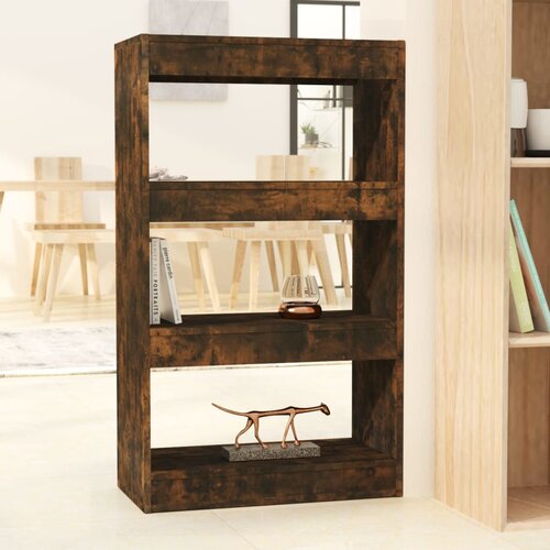The Living Store Knjižna omara/pregrada dimljeni hrast 60x30x103 cm - Knjižna Omara, (21431356) Slike