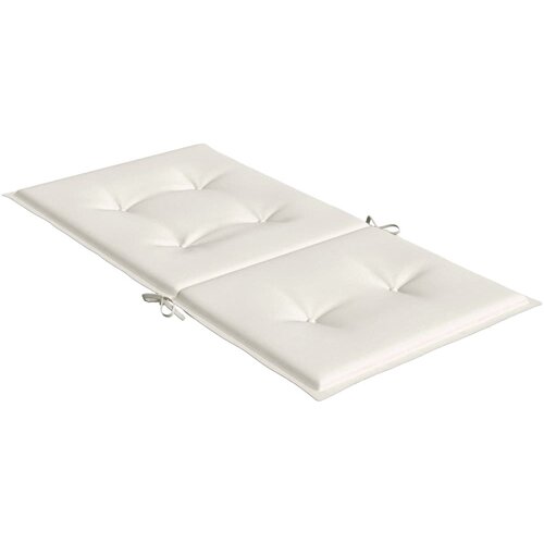 Jastuci za stolice 6 kom pro&amp;scaron;arano krem100x50x4 cm tkanina Slike