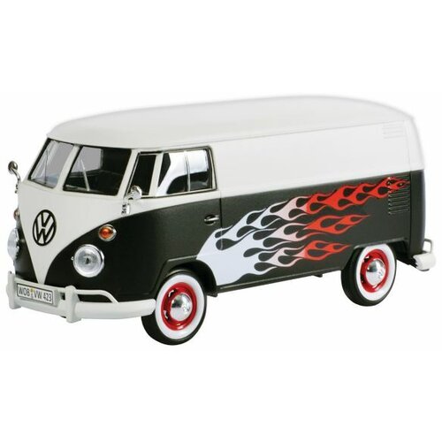 Metalni kombi 1:24 Volkswagen delivery van hot rod Slike