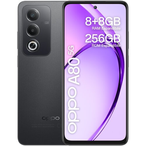 Oppo A80 5G 8GB/256GB Črna pametni telefon, (21510926) Cene