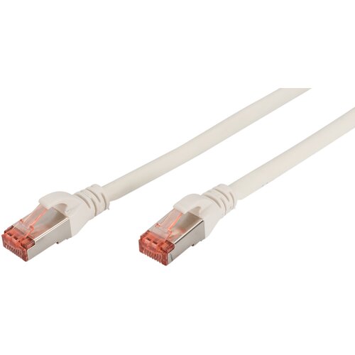 Digitus DK-1644-100/Y RJ45 omrežni kabel CAT6 S/FTP 10 m rumena brez halogena, zviti pari, z za&scaron;čitnim zapornim zatičem, ognjevaren 1 kos, (20416992) Cene