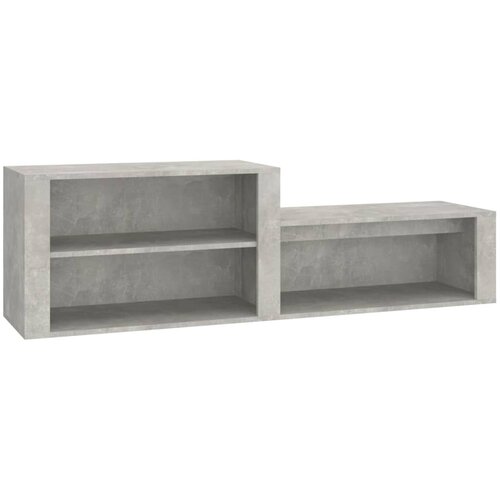 Maison Chic Omarica za obutev - Kopa za čevlje betonsko siva 150x35x45 cm inženirski les, (21777743) Cene