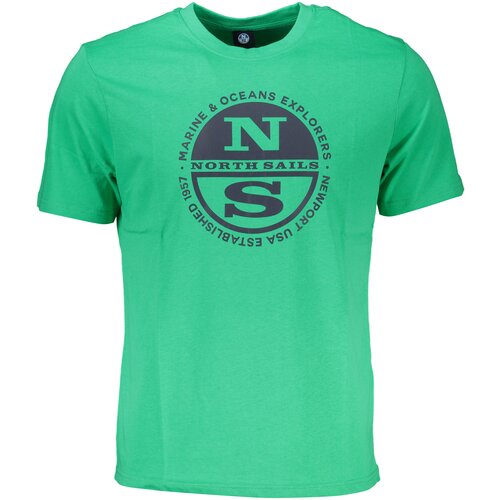 North Sails GREEN MEN&amp;amp;#39;S SHORT SLEEVED T-SHIRT Slike