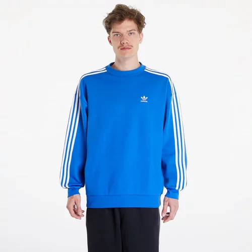 Adidas Adicolor Oversized Crew Sweatshirt Blue