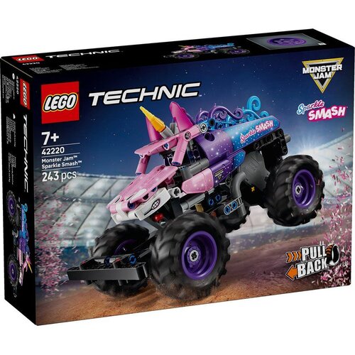 Lego Technic Monster Jam Sparkle Smash Pull-Back 42220 Cene