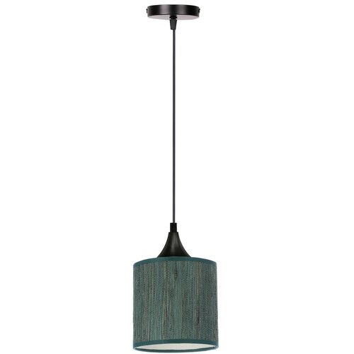 Candellux Lighting temno zelena viseča svetilka s tekstilnim senčnikom ø 15 cm patti Cene