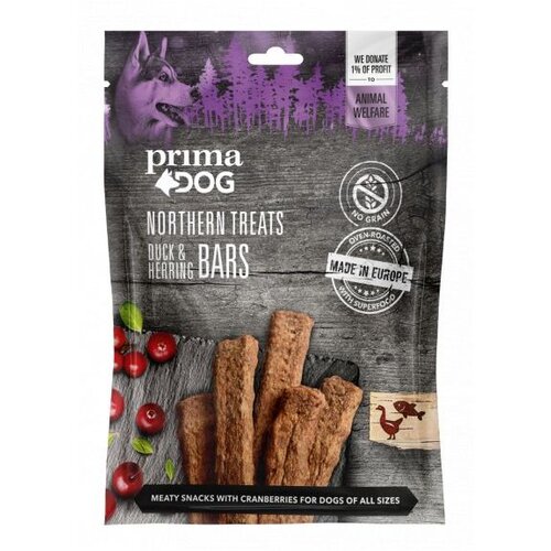  Primadog northern treats bars pačetina i haringa 200 g Cene