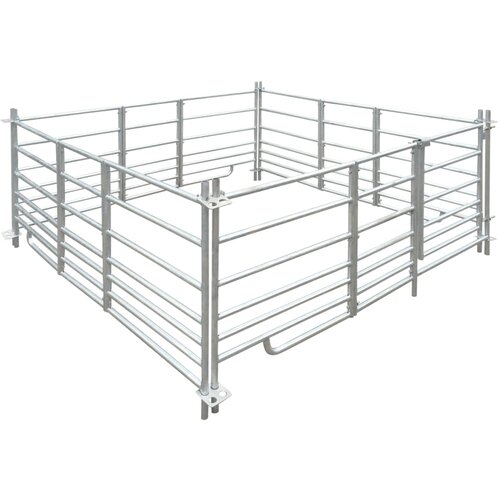  Ovčarnik s četiri panela od galvaniziranog čelika 183 x 183 x 92 cm Cijene