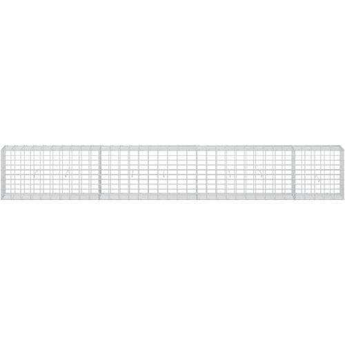  Gabion s žicom debljine 5 mm i mrežom 5x10 cm 350x30x50 cm Slike