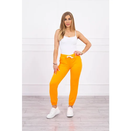 Kesi Cotton pants orange neon