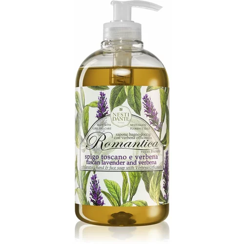 Nesti Dante Romantica Wild Tuscan Lavender and Verbena blagi tekući sapun za ruke 500 ml