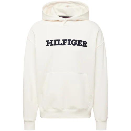 Tommy Hilfiger Sweater majica mornarsko plava / bijela