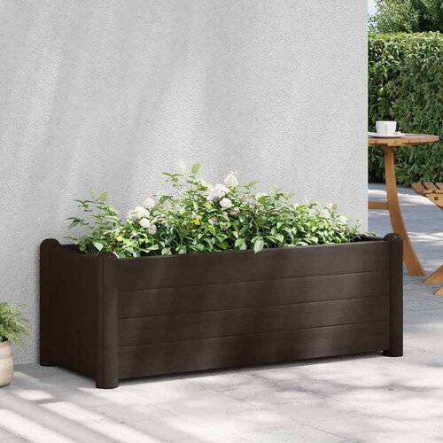  Povi&scaron;ena vrtna gredica PP boja kave 100 x 43 x 35 cm Cijene