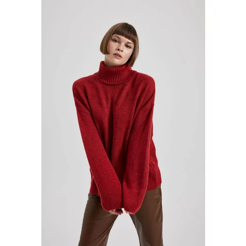 Defacto Relax Fit Turtleneck Pullover