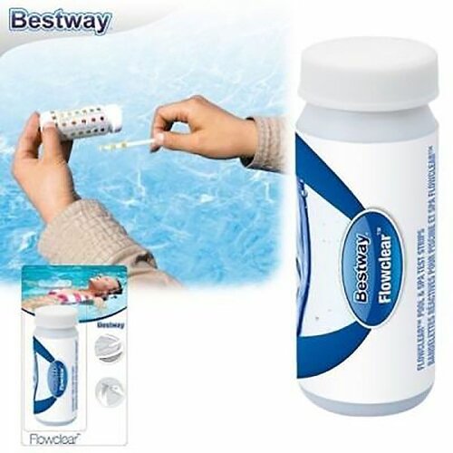 Bestway testne trakice za klor i ph vrijednost 3 u 1 (50 kom) Cijene