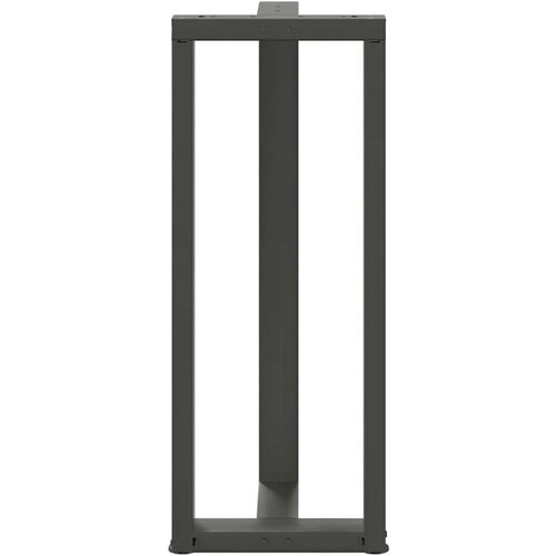  Noge barski stol T-oblika 2kom antracit 50x35x(100-101)cm čelik Slike