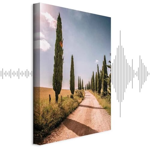  Slika - Italian cypresses (1 Part) Vertical 40x60 Akustična Cijene