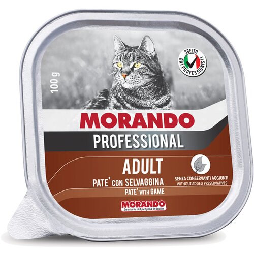 Morando Professional Cat Prof Adult Pate Divjačina 100g alu-pak Cene