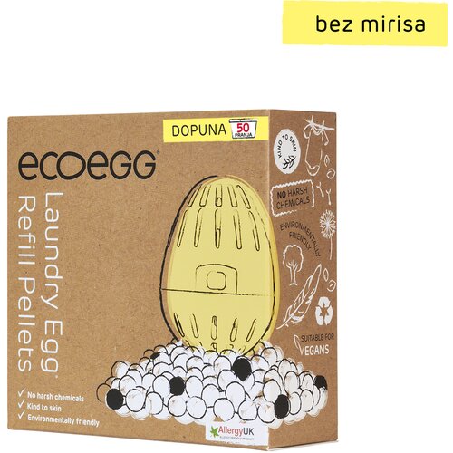 Eco Egg dopuna za pranje veša bez mirisa, 50 pranja Cene
