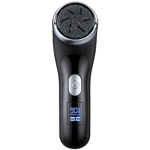 INF Vodoodporna polnilna električna pilica za pete z vakuumom in LED Black, (5000283998) Slike