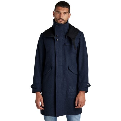 G-star Coat -Covery wool r dark blue Cene
