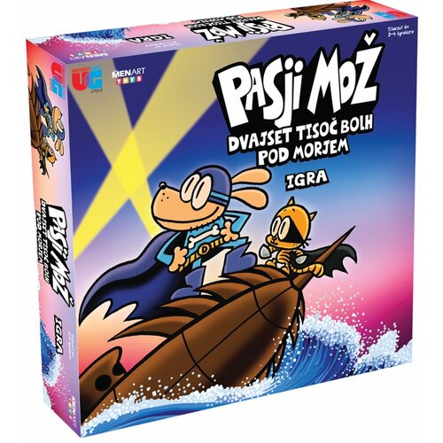 Menart Toys DRUŽABNA IGRA PASJI MOŽ: 20.000 BOLH POD MORJEM, (5000089162) Slike