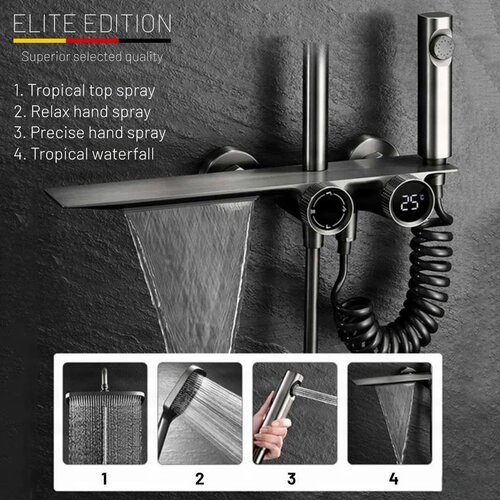 ELITE EDITION Luksuzni gunmetal nadometni tu&amp;scaron; sistem | Tu&amp;scaron; SH1857 &amp;mdash; Ne Slike