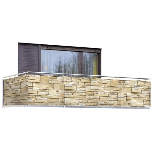Maximex Bež balkonska zaščitna ponjava 500x85 cm - Maximex Cene