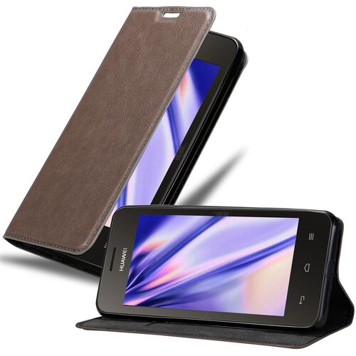 Cadorabo Huawei Y3/Y3C/Y330/Y331/Y360 v kavovinsko rdeča - Za&scaron;čitni ovitek z magnetnim zapiranjem, stoječo funkcijo in režo za kartice, (20549016) Cene