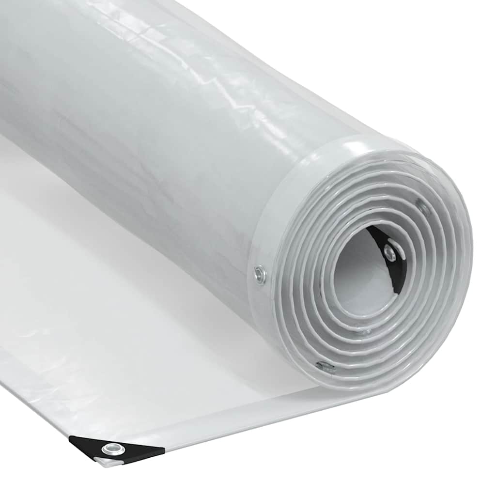 vidaXL Prozorna ponjava z očesci 5x10 m polietilen Cene