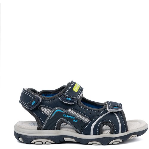 Shelvt Boys' navy blue sandals Cene