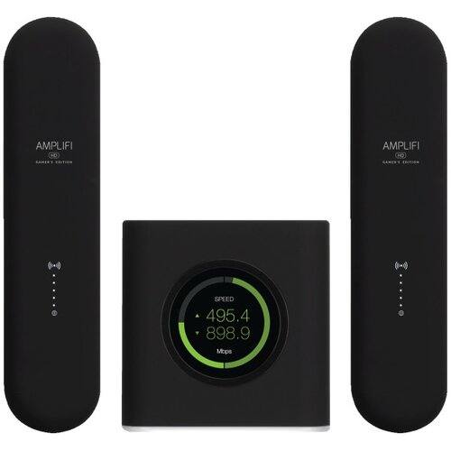 Ubiquiti Kućni WiFi sistem AmpliFi Gejming (Ruter + 2x Mesh Point) crni Slike