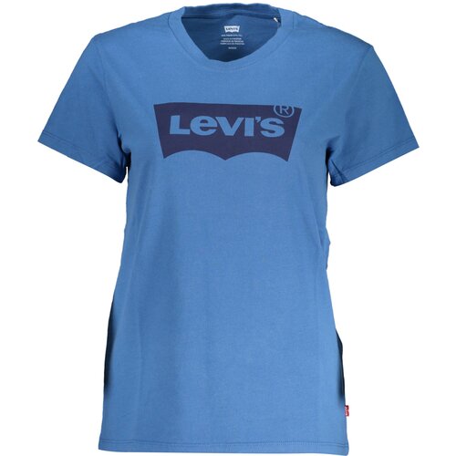LEVI&amp;amp;#039;S LEVI&amp;amp;#39;S BLUE WOMAN SHORT SLEEVE T-SHIRT Slike