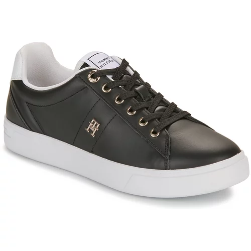 Tommy Hilfiger ESSENTIAL ELEVATED COURT SNEAKER Crna