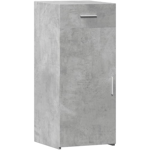 Maison Chic Komoda - Predalnik betonsko siva 40x42,5x93 cm inženirski les, (21720071) Cene