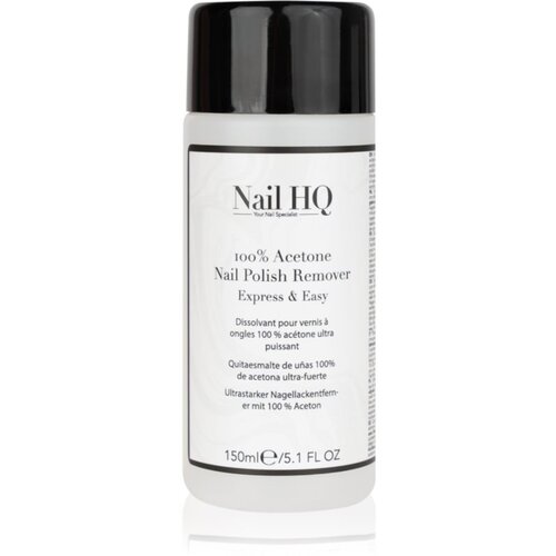 Nail HQ 100% Acetone sredstvo za skidanje laka s noktiju 150 ml Slike
