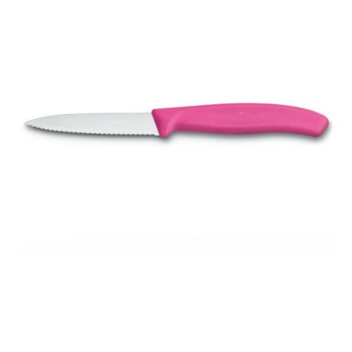 Victorinox kuhinjski nož reckavi 8cm pink ( 6.7636.L115 ) Slike