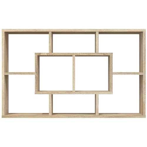 Zidna polica boja hrasta sonome 85x16x52,5 cm konstruirano drvo Slike
