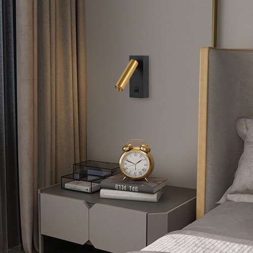  Brilagi - LED zidno spot svetlo MAYA LED/3W/230V 4000K crna/zlatna Slike