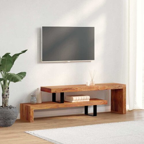Furnova Stojalo za TV iz masivnega akacijevega lesa, (21925044) Cene