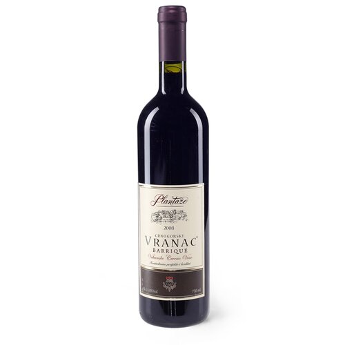 Plantaze Vino crveno Vranac Barik 0.75l Slike