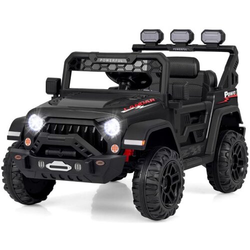  Dječji električni auto s 2.4G daljinskim upravljačem i USB-jem te svjetlom i muzikom 12V dječji, Jeep auto Slike