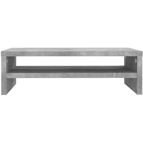  Stalak za monitor boja betona 42 x 24 x 13 cm konstruirano drvo Slike
