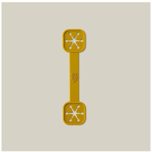 Interbaby silikonski držača tetra pelena Earth Ocher (2 kom) Slike