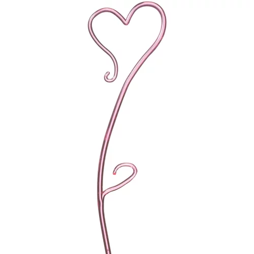 Soendgen palica za orhideje (srce, 55 cm, roza)