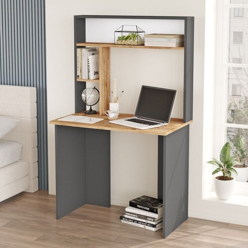 Hanah home Radni sto, 90x148,6x51,6 cm, Bež-Antracit Cene